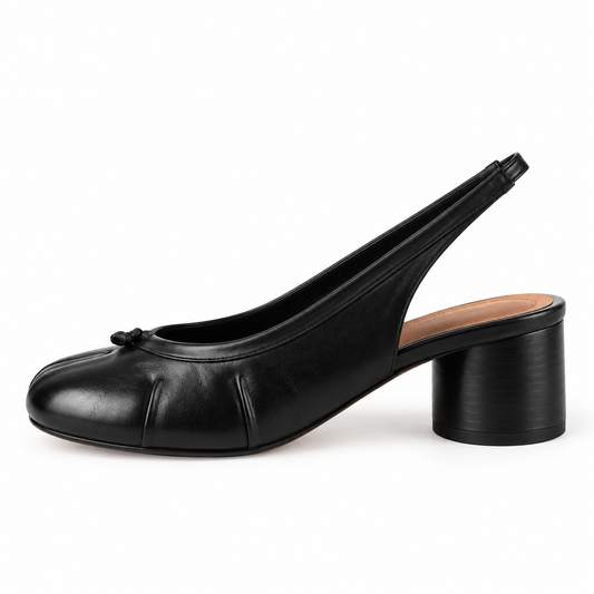 TABII ESCARPIN — Ébène